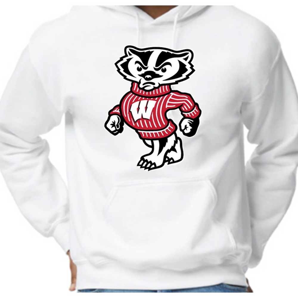 Wisconsin Badgers Vintage Hoodie